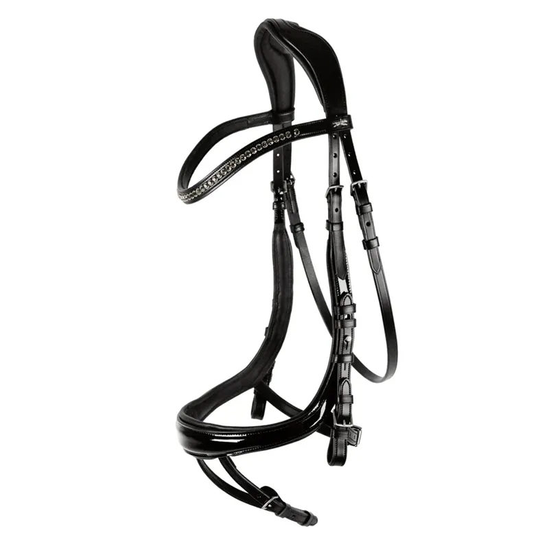 Schockemohle Equitus Beta Patent Bridle - Black